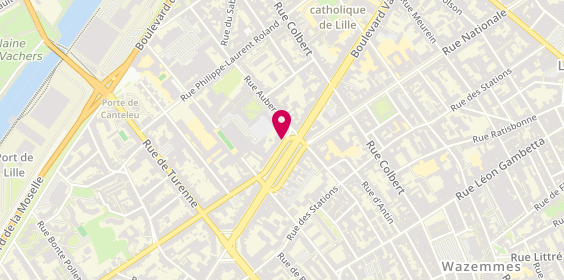 Plan de David Emmanuel ELOY, 6 place du Maréchal Leclerc Apartment 39, 59800 Lille