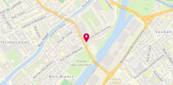 Plan de Psychologue - Vanessa CORTESI, 113 avenue Marx Dormoy, 59000 Lille