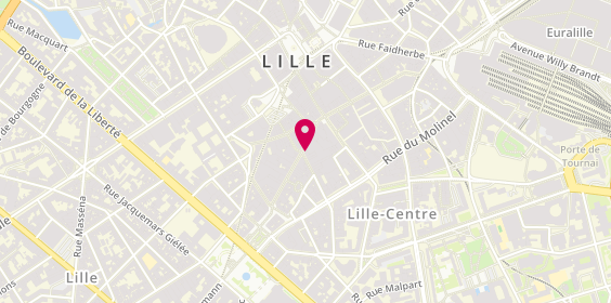 Plan de LEPINE Claire, 35 Rue de Béthune, 59800 Lille