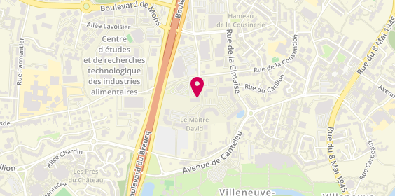 Plan de DEWALEYNE Matthieu, 21 avenue de la Créativité, 59650 Villeneuve-d'Ascq