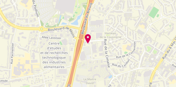 Plan de GUIENNE Florence, 37 Rue de la Cousinerie, 59650 Villeneuve-d'Ascq