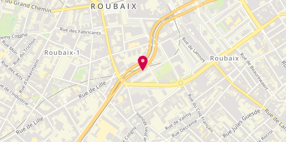 Plan de LUISON Amélie, 30 Boulevard du Général Leclerc, 59100 Roubaix