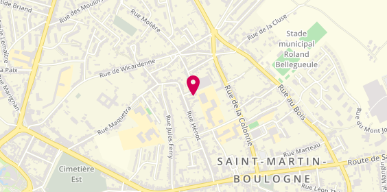 Plan de DUCHEMIN Cathy, 22 Rue du Capitaine Maire, 62280 Saint-Martin-Boulogne