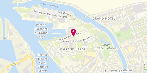 Plan de Amandine DEZOUTTER - Psychologue Dunkerque, 211 avenue des Bordées, 59140 Dunkerque